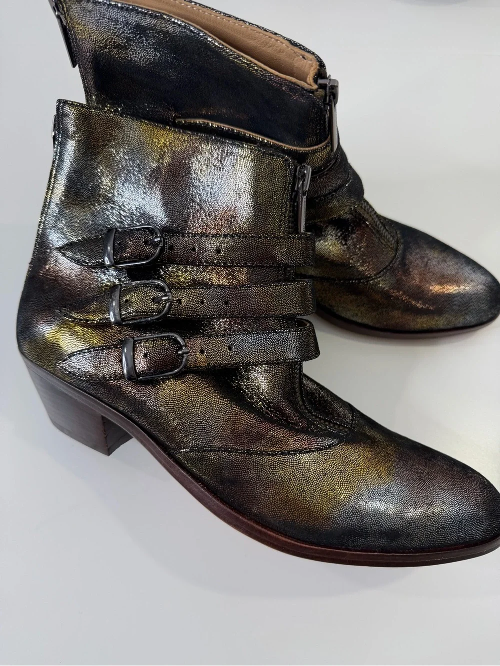 Modern Vice Jasper Metallic Boots 8